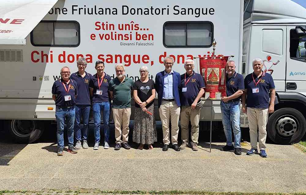 IL RETTORE ANGELO MONTANARI INCONTRA LA SEZIONE UNIVERSITARI UDINE DELL’ASSOCIAZIONE FRIULANA DONATORI SANGUE