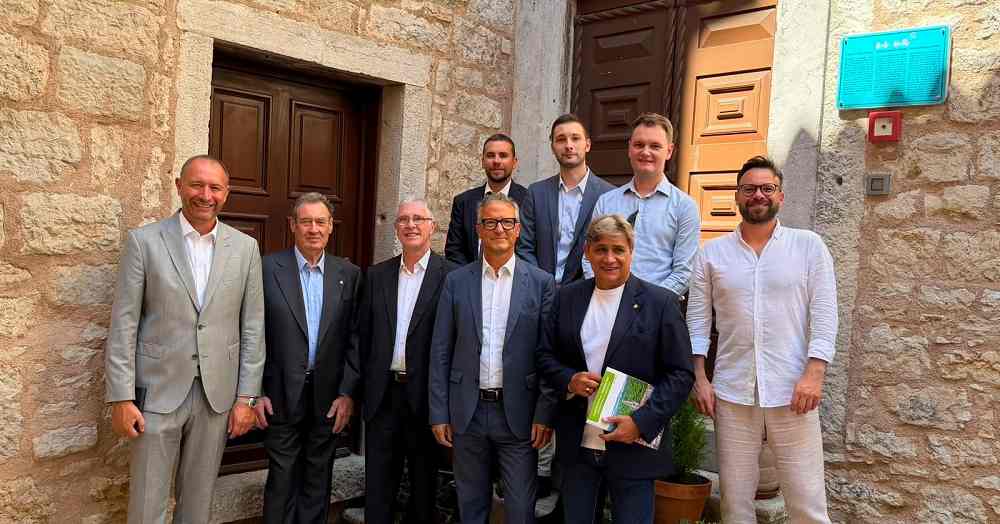 Il Ministro plenipotenziario Daniele Rampazzo in visita alle Comunità Italiane insieme all’Università Popolare di Trieste