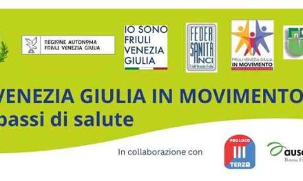 A Fiumicello Villa Vicentina l’inaugurazione del percorso “10mila passi di Salute“ “Tra corsi d’acqua, campagna e chiese”