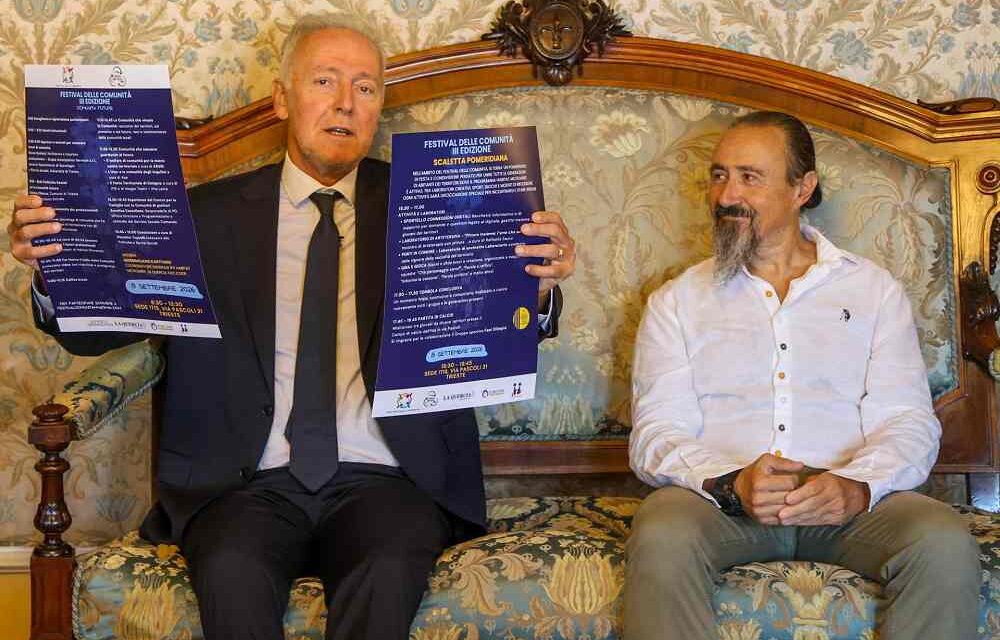 L’8 SETTEMBRE IL TERZO FESTIVAL DELLE COMUNITÀ DI HABITAT MICROAREE: LA PRESENTAZIONE OGGI IN SALOTTO AZZURRO