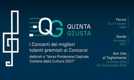 QUINTA GIUSTA, I 5 CONCORSI MUSICALI INTERNAZIONALI DELLA REGIONE HANNO PRESENTATO I CONCERTI CON I MIGLIORI GIOVANI TALENTI PREMIATI
