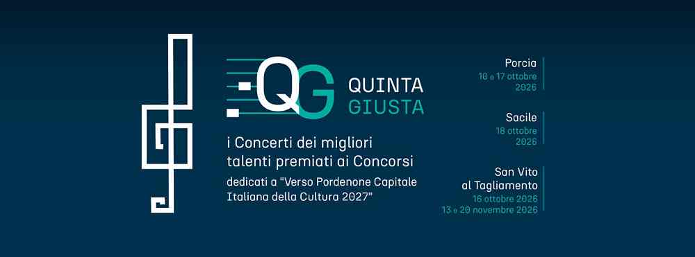 QUINTA GIUSTA, I 5 CONCORSI MUSICALI INTERNAZIONALI DELLA REGIONE HANNO PRESENTATO I CONCERTI CON I MIGLIORI GIOVANI TALENTI PREMIATI
