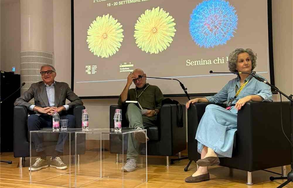 La scrittice Francesca Silvestre ha presentato a Pordenonelegge il suo ultimo libro “Storie bumbare”(Italo Svevo)