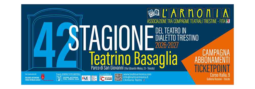 AL VIA LA 42 ESIMA STAGIONE DEL TEATRO IN DIALETTO TRIESTINO: LA PRESENTAZIONE IN SALA GIUNTA
