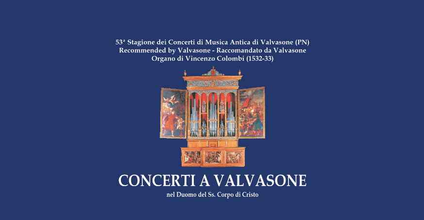 Lezione concerto a Valvasone per la 53a edizione del Festival di musica antica