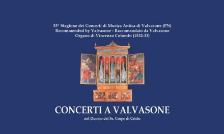 Al via la 53ª Stagione dei Concerti di Musica Antica di Valvasone