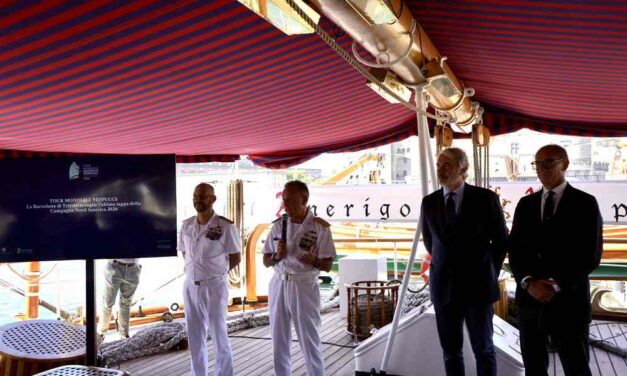 Tour Mondiale Amerigo Vespucci – Campagna in Nord America 2026: Marina Militare, Difesa Servizi e Barcolana annunciano la chiusura della Campagna a Trieste in occasione della 58ª edizione della Barcolana