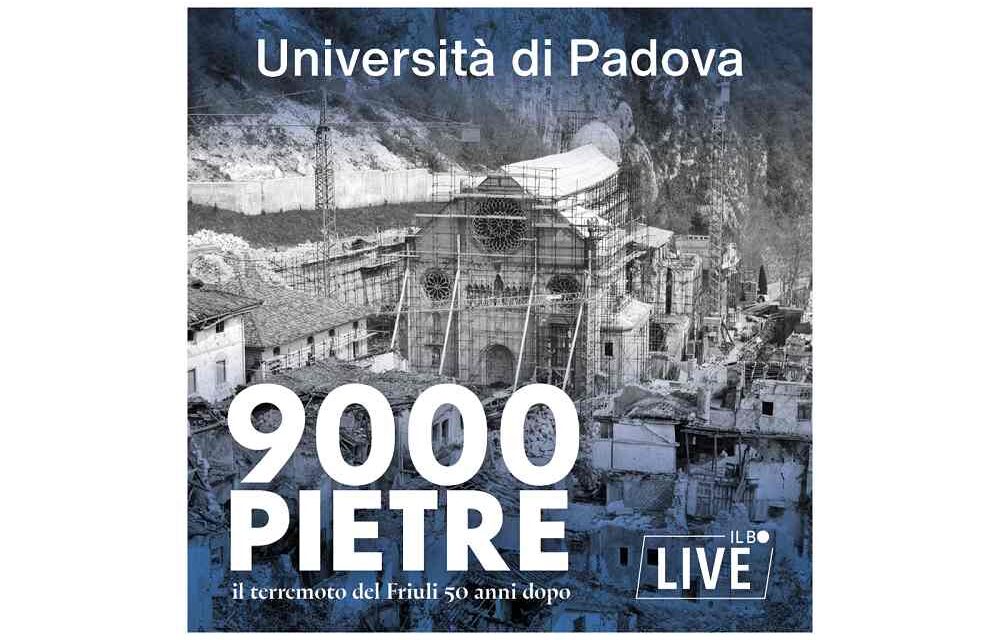 “9000 pietre: il terremoto del Friuli 50 anni dopo”: il podcast de Il Bo Live-Università di Padova