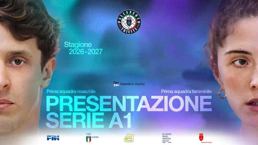 PALLANUOTO TRIESTE, AL VIA LA STAGIONE 2026/27