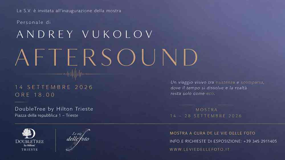 Aftersound, il mondo sospeso di Andrey Vukolov arriva a Trieste