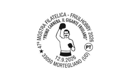 POSTE ITALIANE: DISPONIBILE A MORTEGLIANO L’ANNULLO FILATELICO PER LA 47ª MOSTRA FILATELICA FRIULHOBBY 2026