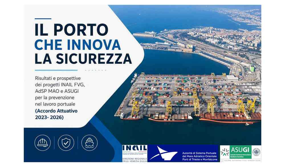 A Trieste il convegno conclusivo sui progetti per la sicurezza nel lavoro portuale