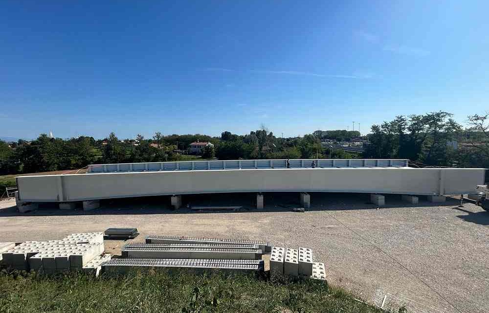 Autostrade Alto Adriatico: nella notte tra il 5 e il 6 settembre il varo campata centrale cavalcavia via Gonelle a Cessalto