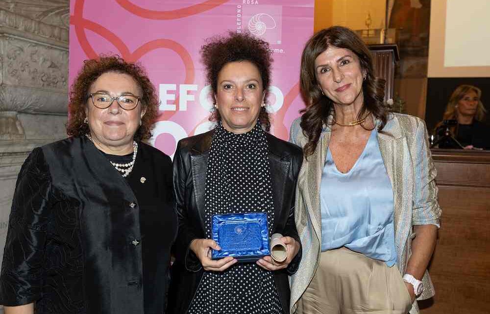FULVIA CALICETI NOMINATA AMBASCIATRICE DEL TELEFONO ROSA