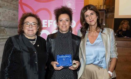 FULVIA CALICETI NOMINATA AMBASCIATRICE DEL TELEFONO ROSA