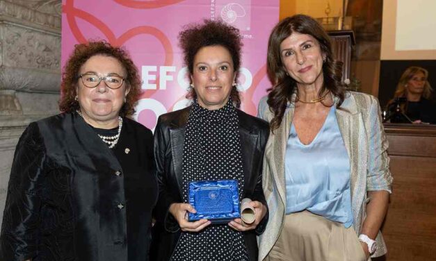FULVIA CALICETI NOMINATA AMBASCIATRICE DEL TELEFONO ROSA