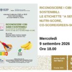 RICONOSCERE I CIBI SANI E SOSTENIBILI. LE ETICHETTE “A SEMAFORO” NUTRI-SCORE, CO-SCORE/GREEN-SCORE: EVENTO DIVULGATIVO ALL’ANTICO CAFFÈ SAN MARCO