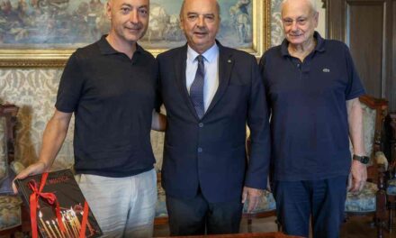IL SINDACO ROBERTO DIPIAZZA HA RICEVUTO IN MUNICIPIO MARCO GEMELLI, NUOVO RETTORE DEL COLLEGIO DEL MONDO UNITO