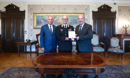 IL SINDACO DIPIAZZA HA INCONTRATO IL NUOVO COMANDANTE PROVINCIALE DEI CARABINIERI, COLONNELLO GIANPAOLO GRECO