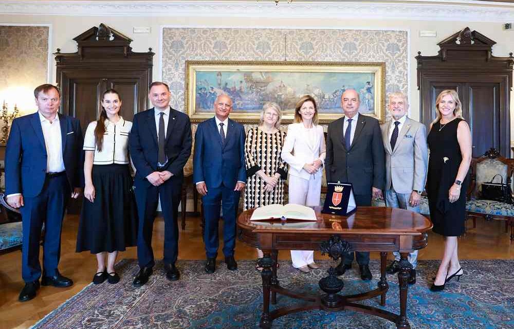 IL SINDACO ROBERTO DIPIAZZA RICEVE L’AMBASCIATRICE LITUANA IN ITALIA 