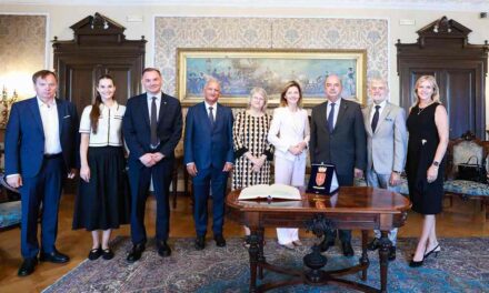 IL SINDACO ROBERTO DIPIAZZA RICEVE L’AMBASCIATRICE LITUANA IN ITALIA 