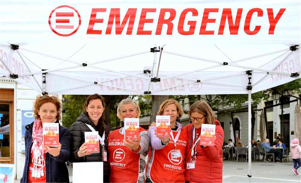 IL 3 E 4 OTTOBRE A TRIESTE CON EMERGENCY PER UN “CANTUCCIO DI PACE” PER SOSTENERE LA MATERNITA’ NELLE ZONE DI GUERRA