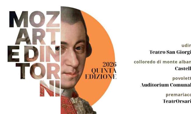 MOZART E DINTORNI: quattro concerti a Udine, Colloredo di Monte Albano, Povoletto e Premariacco dal 20 settembre