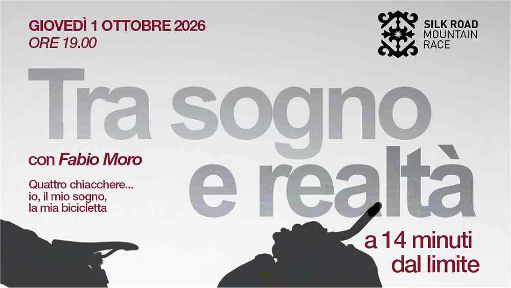 FABIO MORO HA CORSO LA SILK ROAD MOUNTAIN RACE PER I BAMBINI DEL BURLO