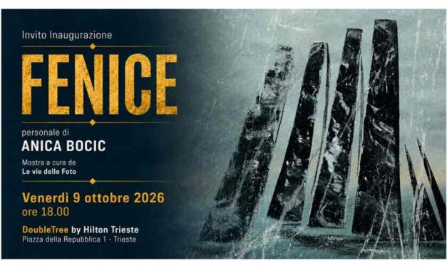 “FENICE”, il mare come rinascita nella mostra personale di Anica Bocic al DOubleTree by HIlton Trieste