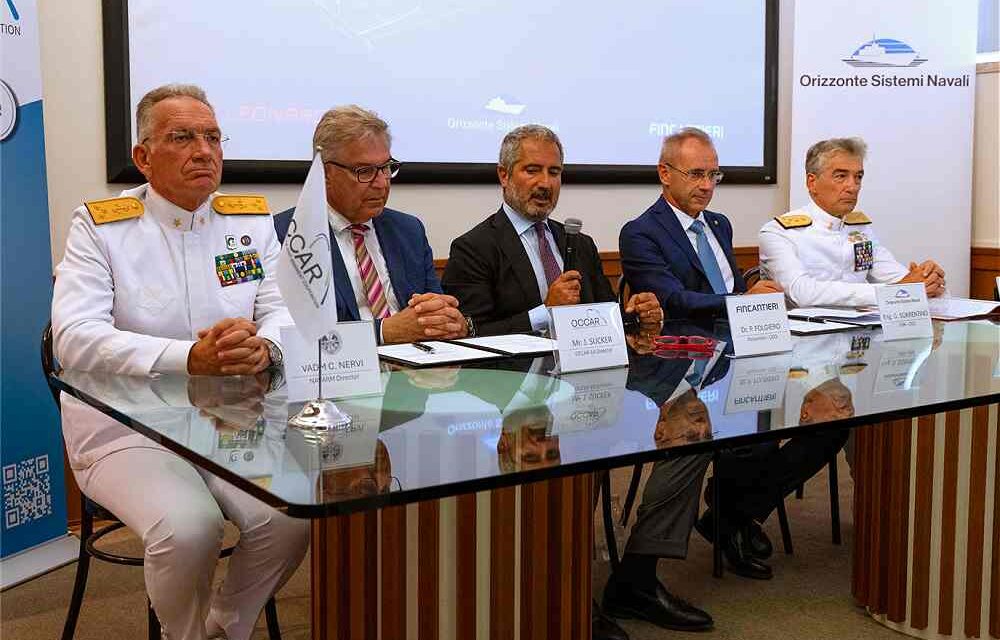 ORIZZONTE SISTEMI NAVALI FIRMA CONTRATTO DA 3,7 MILIARDI DI EURO PER DUE CACCIATORPEDINIERI “DDX” PER LA MARINA MILITARE