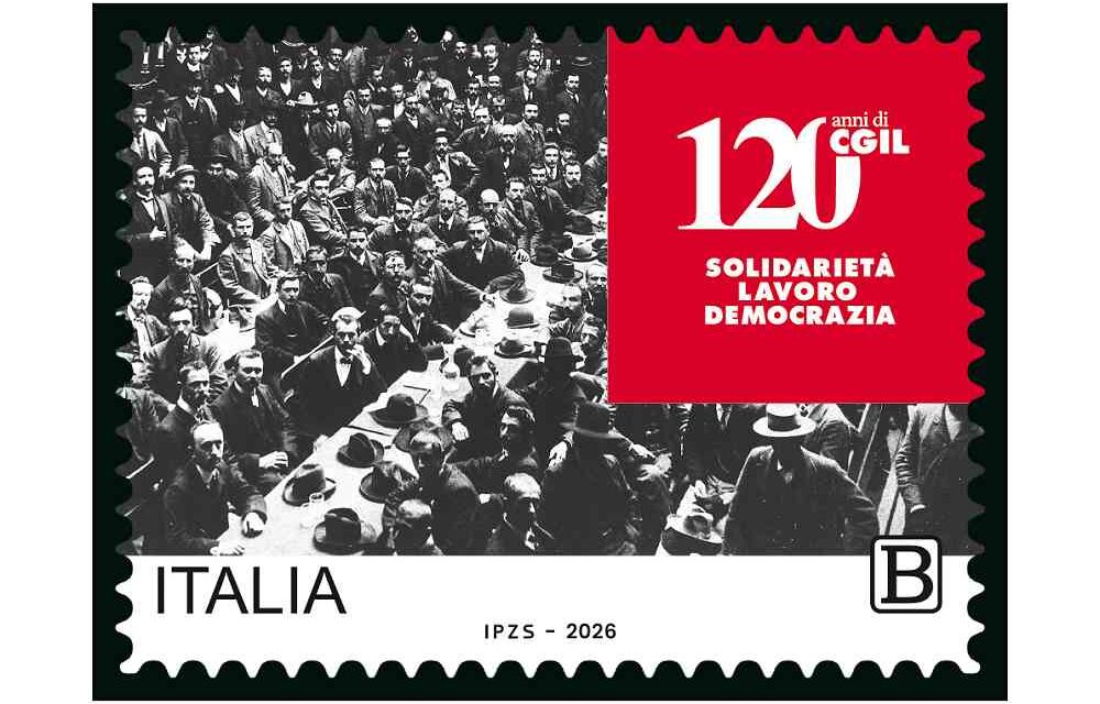 FILATELIA: PRESENTATI I FRANCOBOLLI DEDICATI A CLAUDIA CARDINALE E ALLA CGIL