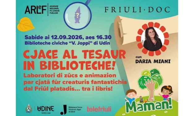 A Friuli Doc c’è la Caccia al tesoro in biblioteca!