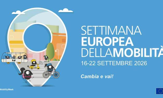 SETTIMANA EUROPEA DELLA MOBILITÀ 2026: GLI APPUNTAMENTI DA DOMENICA 20 A MARTEDÌ 22 SETTEMBRE