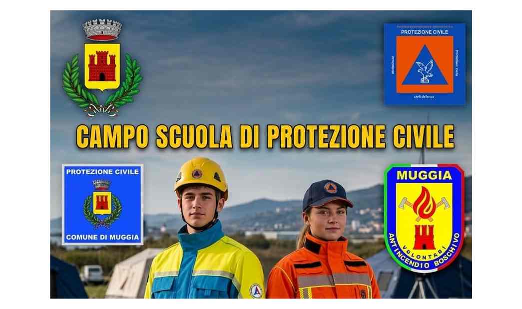Campo Scuola di Protezione Civile: a Muggia una settimana di formazione