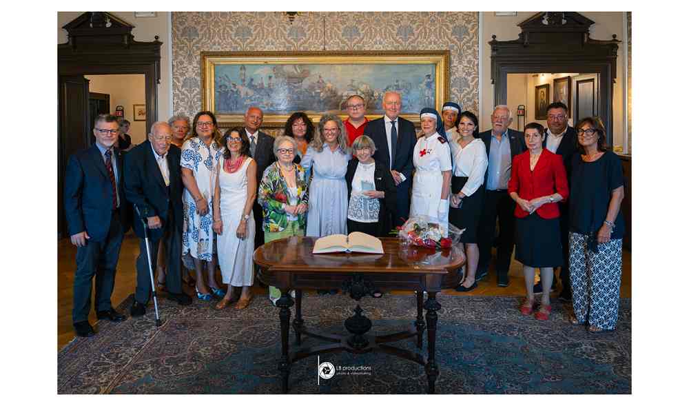 CONFERITO IL SIGILLO TRECENTESCO ALLA SIGNORA ROMANA OLIVO IN OCCASIONE DEL SUO 90° COMPLEANNO
