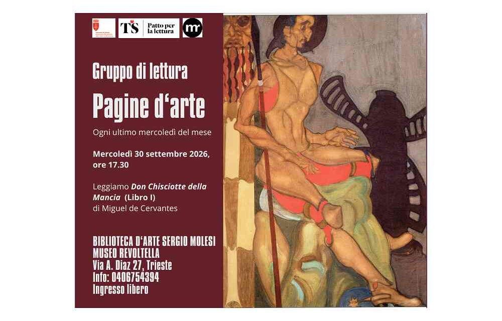 ALLA BIBLIOTECA MOLESI RIPRENDONO GLI APPUNTAMENTI CON IL GRUPPO DI LETTURA “PAGINE D’ARTE. LEGGERE VITO TIMMEL E I PANNELLI DEL CINE IDEAL”