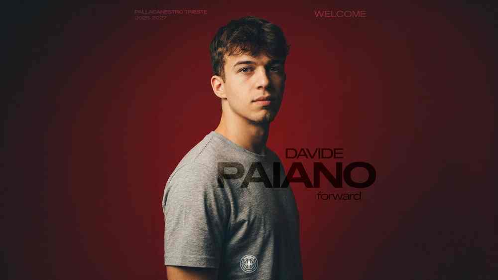 DAVIDE PAIANO COMPLETA IL GRUPPO DEGLI ITALIANI PER LA STAGIONE 2026/27