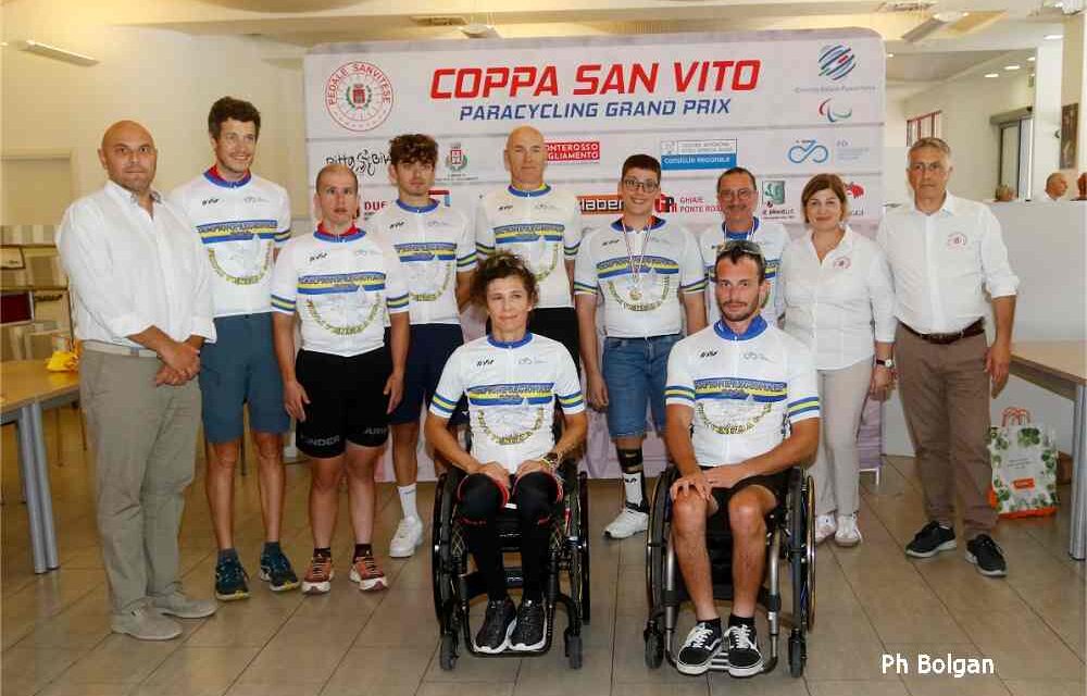 Spettacolo al Paracycling Grand Prix di San Vito al Tagliamento
