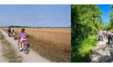 CICLOTURISMO RIVE D’ARCANO: A FAGAGNA TUTTI IN BICI, SI PEDALA DAL MULINO NICLI A CJASE DI CATINE, NEL SEGNO DELLA MOBILITÀ SOSTENIBILE