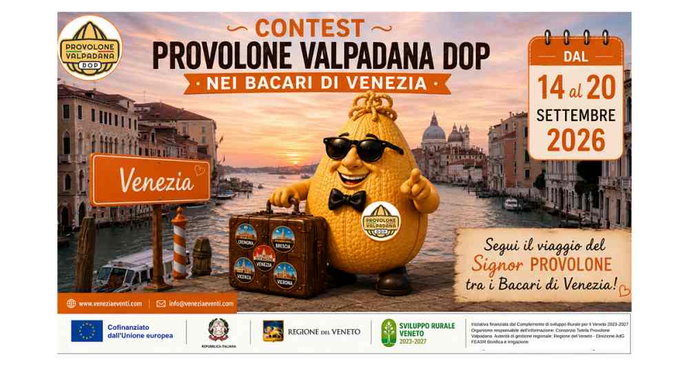 Il Provolone Valpadana DOP conquista i bàcari di Venezia