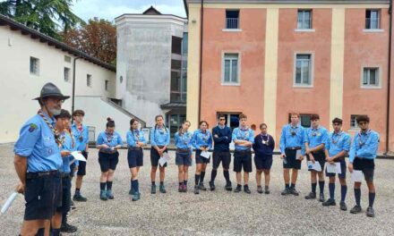 Hanno sfidato il tempo le ragazze ed i ragazzi clan/fuoco “La Fenice” dell’Agesci Copparo 1 percorrendo a Ronchi dei Legionari un tratto della passeggiata dedicata alla libertà di stampa