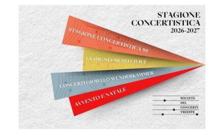 PRESENTATA L’ATTIVITÀ CONCERTISTICA 2026|2027 DELLA SOCIETÀ DEI CONCERTI TRIESTE