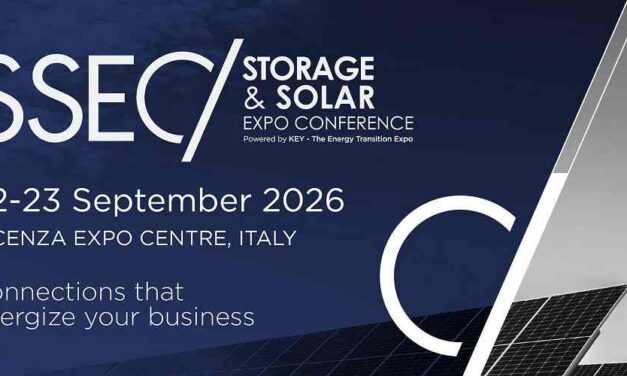 CONTO ALLA ROVESCIA PER “SSEC – STORAGE & SOLAR EXPO CONFERENCE”: VICENZA PUNTO D’INCONTRO DELLA FILIERA