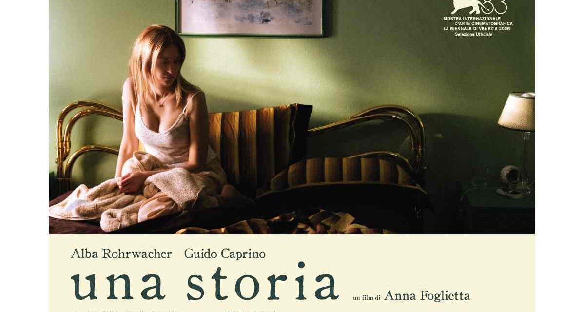 ESCE NELLE SALE “UNA STORIA” DI ANNA FOGLIETTA con Alba Rohrwacher e Guido Caprino