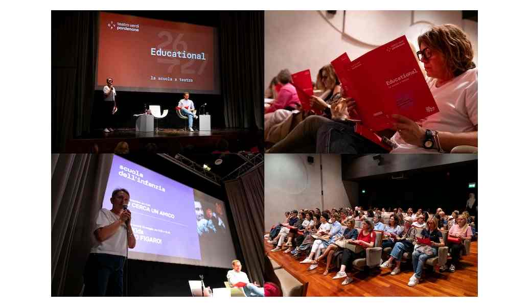 IL TEATRO VERDI DI PORDENONE LE NUOVE GENERAZIONI: PRESENTATO IL PROGETTO “EDUCATIONAL” 2026/2027
