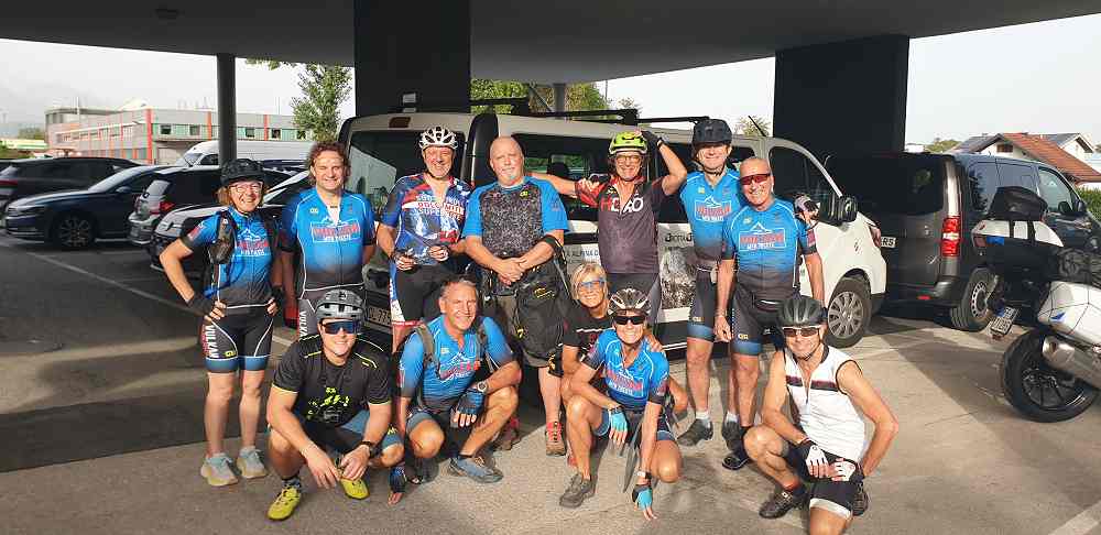 PEDALANDO DA SALISBURGO A TRIESTE: 4 tappe in 5 giorni per il Gruppo Vulkan MTB della Società Alpina delle Giulie – Sezione di Trieste del C.A.I.