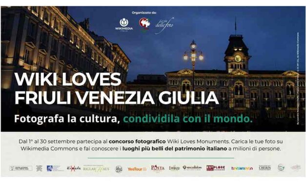 Wiki Loves Monuments torna in Friuli Venezia Giulia: dieci premi per valorizzare il patrimonio culturale della regione