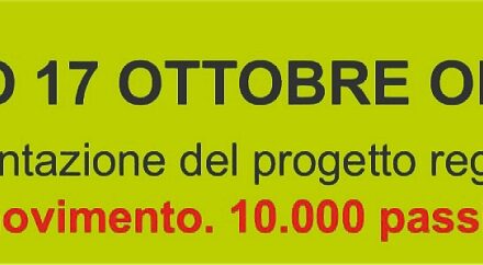SABATO 17 OTTOBRE A COLLOREDO DI MONTE ALBANO INAUGURAZIONE  “10MILA PASSI DI SALUTE” , TRA MELS ed ENTESANO