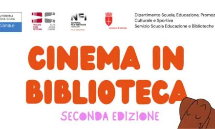 TORNA ”CINEMA IN BIBLIOTECA” RASSEGNA DEDICATA AI PIÙ PICCOLI CHE PORTA IL CINEMA NELLE BIBLIOTECHE DI QUARTIERE: PRIMO APPUNTAMENTO SABATO 10 OTTOBRE ALLE ORE 10.30 ALLA BIBLIOTECA COMUNALE STELIO MATTIONI