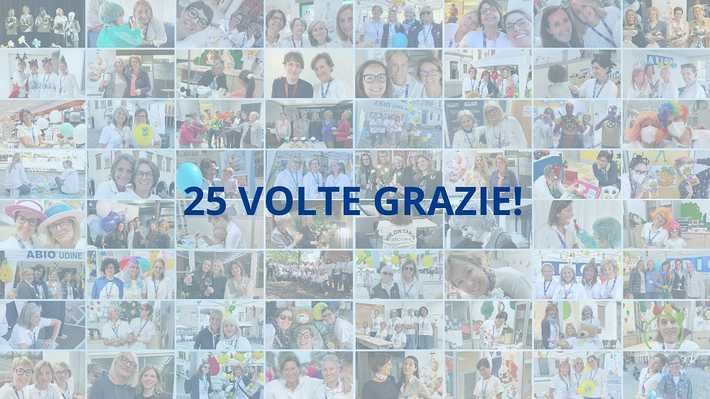ABIO UDINE: venticinque anni di volontariato, di incontri, di sorrisi e di impegno condiviso